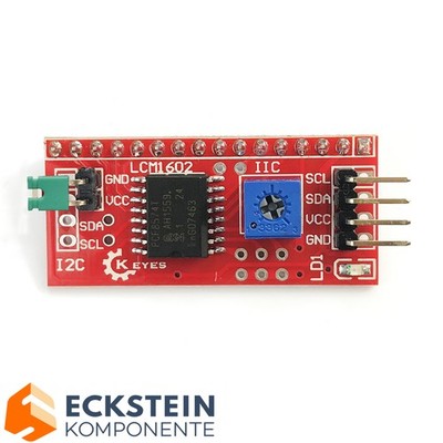 IIC/I2C/SPI Serial Interface Modul Kompatibel with Arduino 1602 2004 LCD