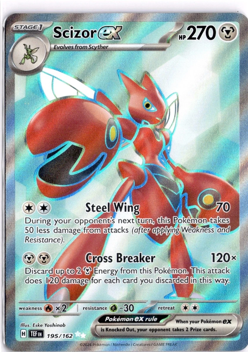 25+ Scizor ex Pokémon TCG Cards for sale | Updated Oct 2026