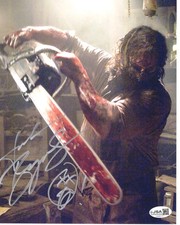 Andrew Bryniarski signed 8x10 Photo Leatherface Texas Chainsaw Massacre JSA