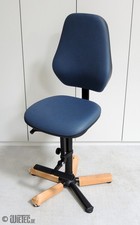 Bimos Labor Basic 3 krzesło laboratoryjne 9136 krzesło obrotowe sztuczna skóra #11445