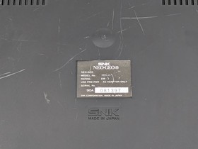 Neo Geo AES Console NEO-0 SNK Joystick Controller Tested Japan