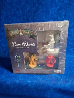 RB005 Cool Mini or Not Rum & Bones Bone Devils Heroes Set #1 Sealed