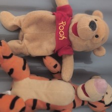 Disney Store Winnie The Pooh And Tigger Beanies