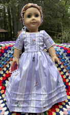 American Girl Retired Felicity Merriman Traveling Gown 18 Pleasant Company Tag