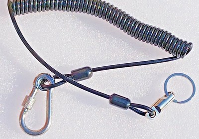BBI Tool Lanyard Sicherheitsgurt einziehbar Absturzsicherung Gerüst Karabiner