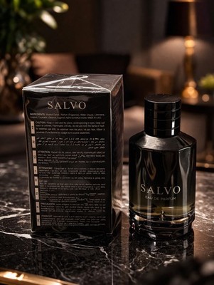 Maison Alhambra Salvo for Men Eau de Parfum Spray, 3.4 Ounces / 100 ml