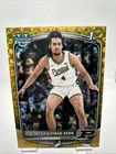 TREY KAUFMAN-RENN 2025-26 BOWMAN CHROME U GOLD GEOMETRIC 1ST /50