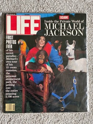 Life Magazine June 1993 Exclusive Michael Jackson Private World News Stand Rare
