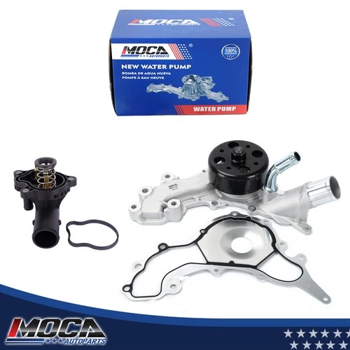 Water Pump & Thermostat for 16-22 Dodge Durango Jeep Grand Cherokee WK 3.6L
