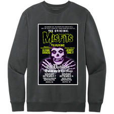 NEW Art Society CONCERT HEAVY METAL V.1 CHARCOAL Crew Sweater SM-4XL MADE IN USA