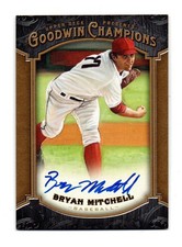 2014 Goodwin Champions BRYAN MITCHELL Autograph SP RC #194