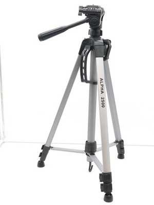 Alpha 2500 Tripod Large In Silver Black Universal