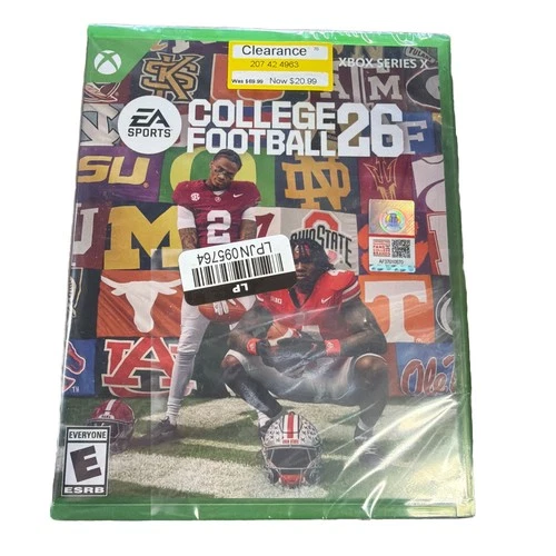 Xbox Series X EA Sports College Football 26 New