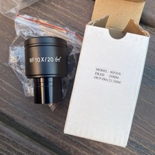 WF10X/20 High Eye Relief Wide Field Eyepiece 23.2mm f Biological Microscope