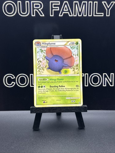 Vileplume 24/90 Rare HGSS Undaunted Pokemon Regular 2010