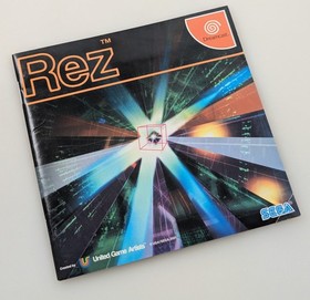 Sega Dreamcast - Rez - Complete CIB Japanese Import
