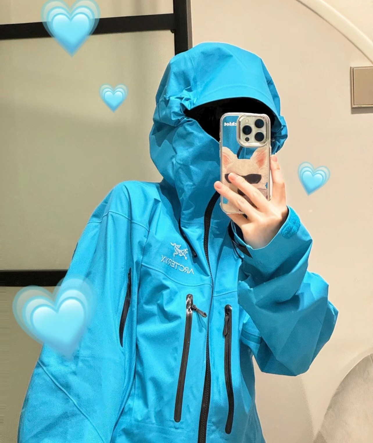 Arc'teryx Alpha Sv 7a generazione casual guscio rigido impermeabile unisex blu