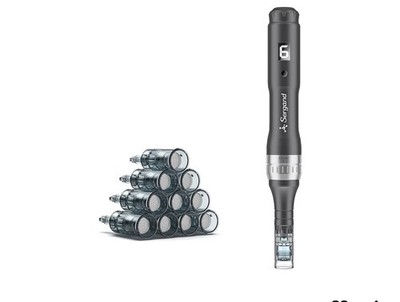 Sergand  Derma Roller Pencomes with 8 packs without charger 