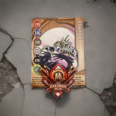 Bakugan Battle Brawlers | Pounce   Copper Gate Card | Tigrerra | 23/48