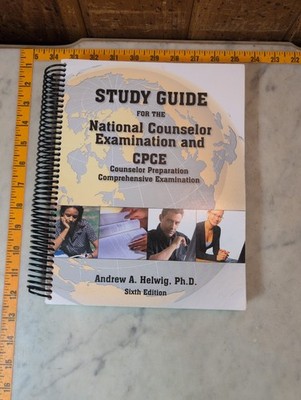 Study Guide for the National Counselor Examination and CPCE Helwig 6th Edition 