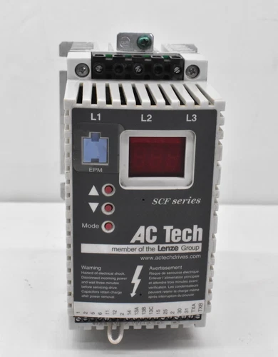 AC Tech Lenze SCF Series SF220P-103 Variable Speed AC Motor Drive, 2HP