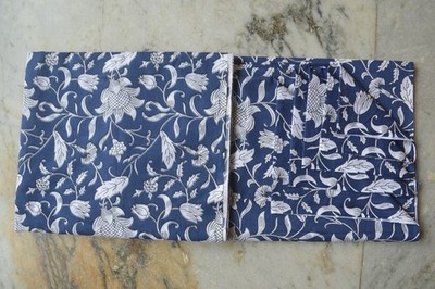 NO TARRIF CHARGES 100%   10 Yard Hand Print 100% Cotton Floral Fabric ZK-23*