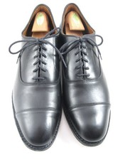 Allen Edmonds "PARK AVENUE" Cap-Toe Oxfords 12 D Black Made in USA 764N