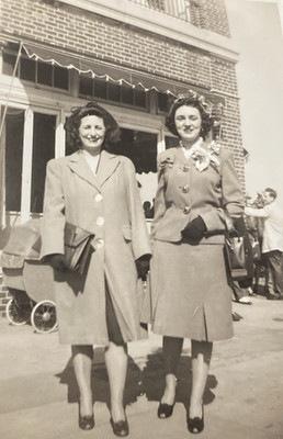 1945 Sea Grill Restaurant Ashbury Park New Jersey Woman Original Photo P20zb6