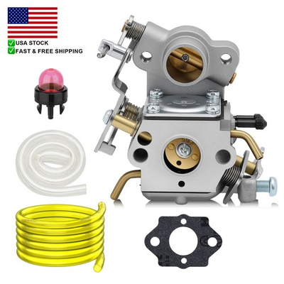 #ad 🔥 Hipa Carburetor For Poulan Pro PP4218A 18quot; 42CC Gas Chainsaw Carb 545070601 $12.99