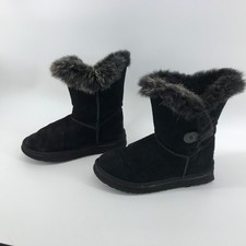 UGG Bailey Button Shearling Boots in Black Size 8 Women's Winter Ankle Boots