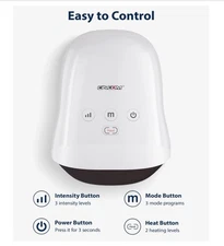 CINCOM Hand Massager - Cordless Hand Massager with Heat and Compression