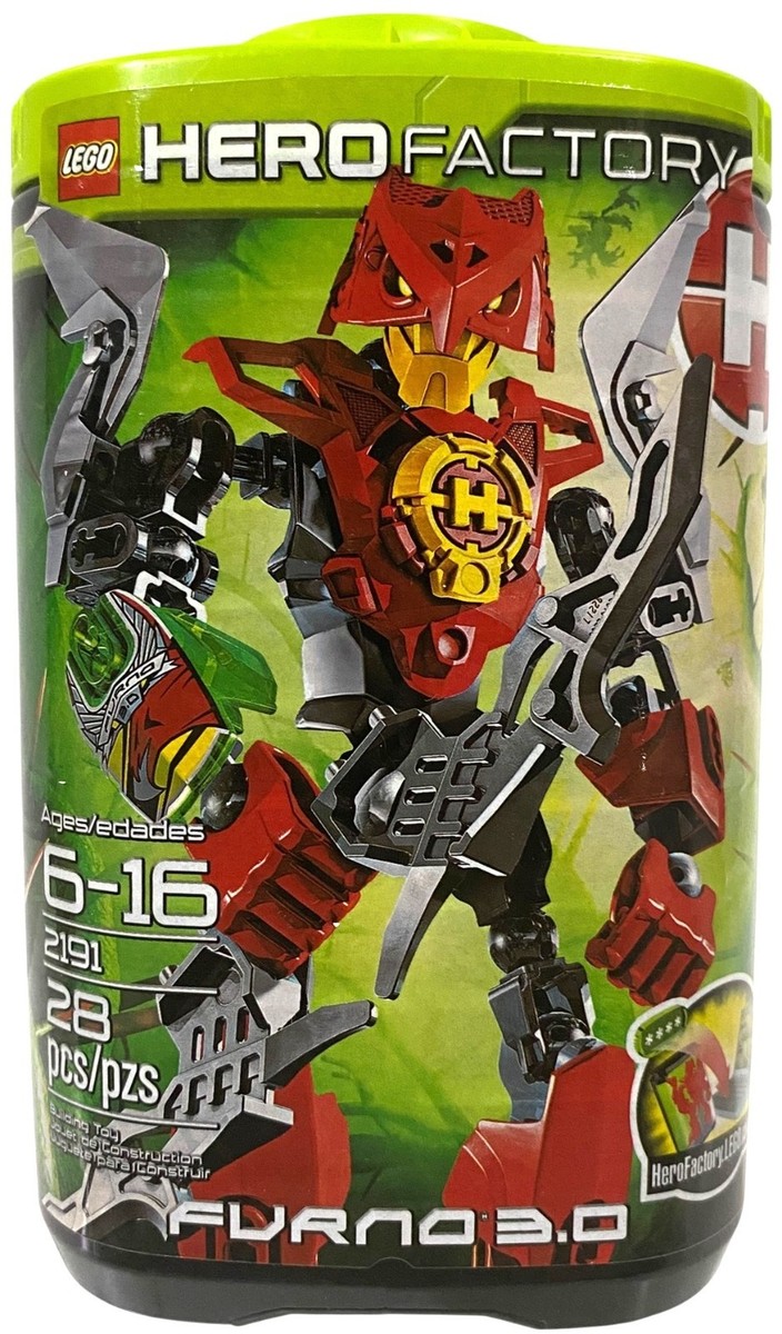 LEGO 2191 Hero Factory Furno 3.0 Set NEW FACTORY SEALED 2011