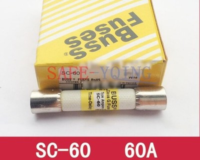 1PCS   SC-60 Fuse (SC60) 60   (60A) Time-Delay 480VAC/300VDC New *uq