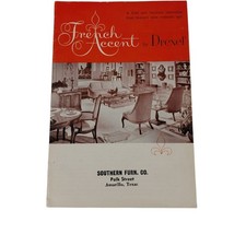 Vtg 1960's Drexel Furniture French Accent Catalog Mid Century Rocco