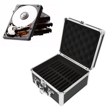 2.5in Hard Drive Storage Box 20 Bays Double Protection Convenient Handle SDS⭐