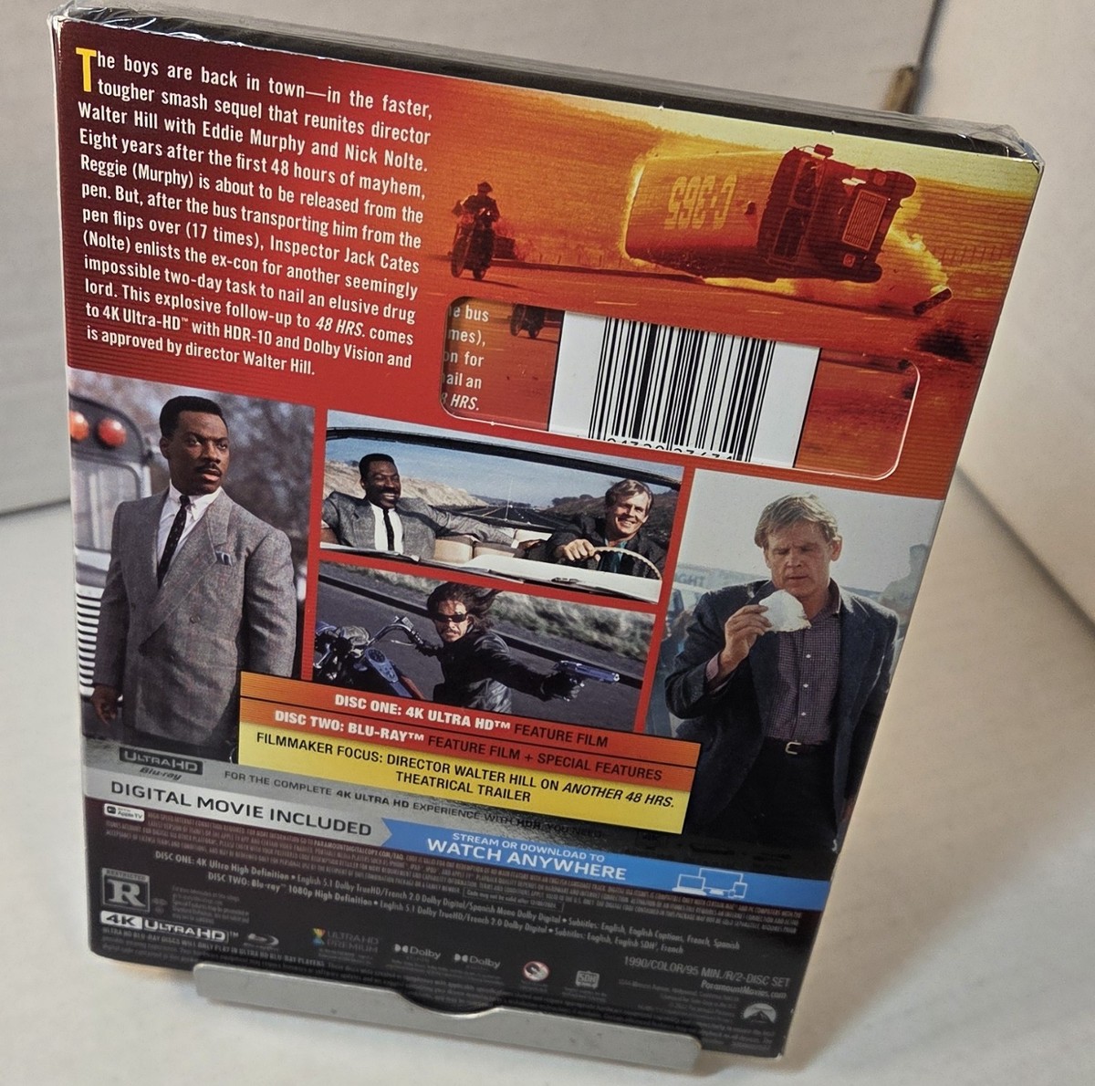 Another 48 Hours (4K) SLIPCOVER --New-Box Shipping with Tracking 