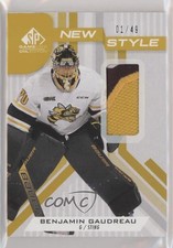 2021 SP Game Used CHL Edition New Style Gold 1/49 Benjamin Gaudreau Patch 14zd