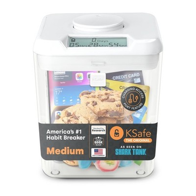 Kitchen Safe Time Locking Container Medium, Timed Lock Box for Cell Phones,