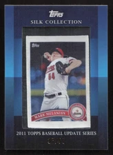 2011 Topps Update Mark Melancon Silk Collection #/50 Card