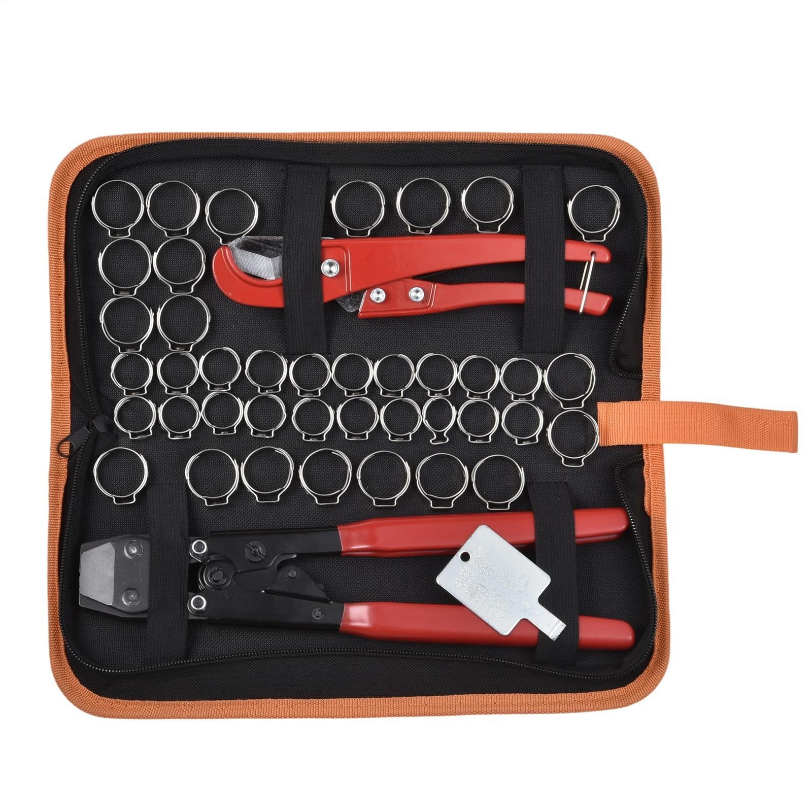 Pex Crimping Clamp Cinch Tool and Pipe Hose Cutter for 3/8" - 1"