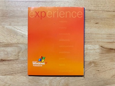 Microsoft Windows XP Professional SP1 upgrade retail Package