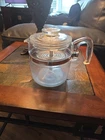 VTG Pyrex Glass 4 cup Coffee Pot  FREE SHIPPING