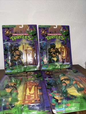 Teenage Mutant Ninja Turtles Heroes In A Half Shell Action Figure Full Set