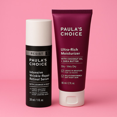 Paula s Choice 2 iten bundle, Intensive Repair Serum & Ultra Rich Moisturizer