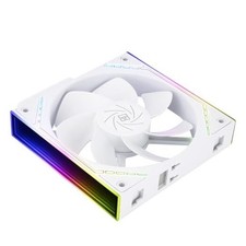 TL-M12QRW Case Fan-120mm Quiet,Wireless Splicing Building Block CPU Fan White