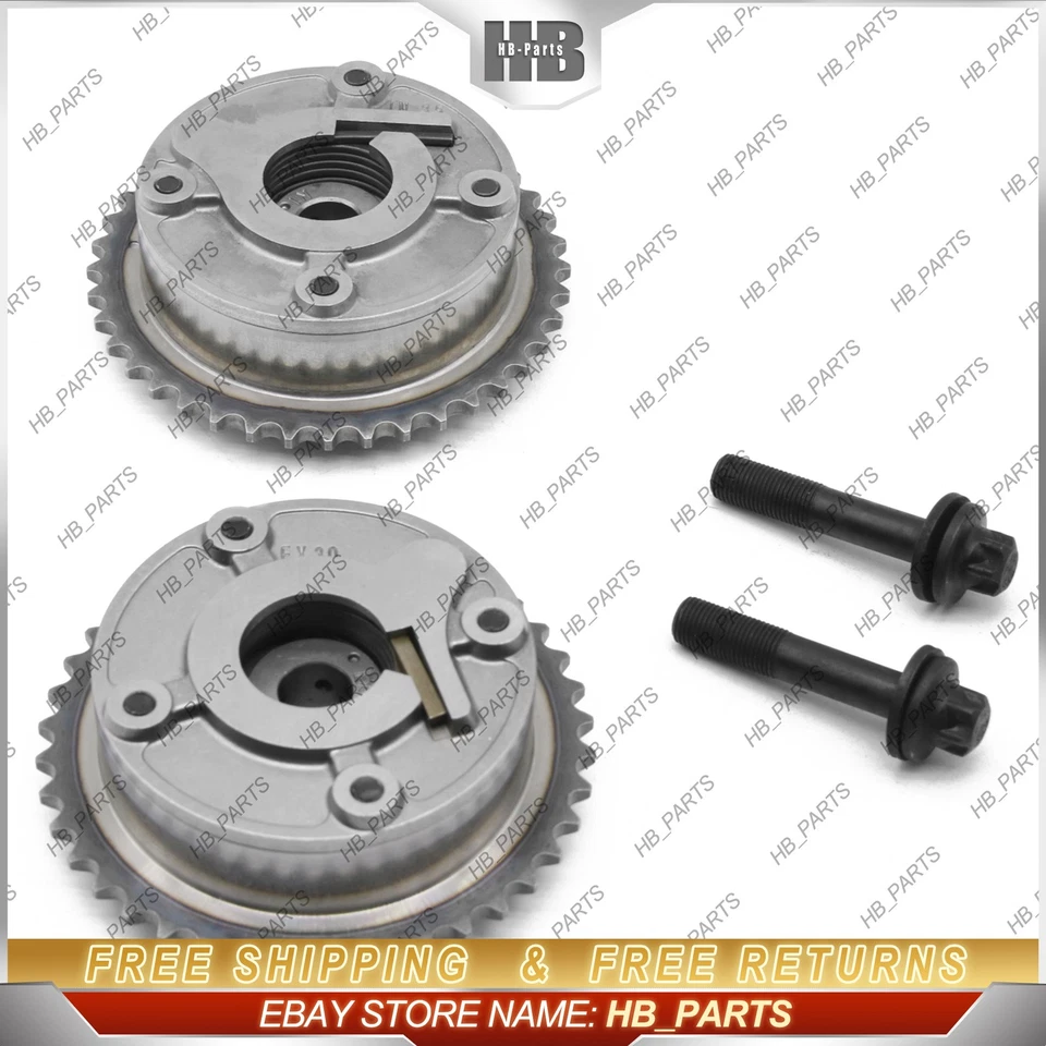 2pcs Camshaft VVT Gear Sprocket 11367545862 11367536085 For 07-16 Mini Cooper - Image 2 of 4