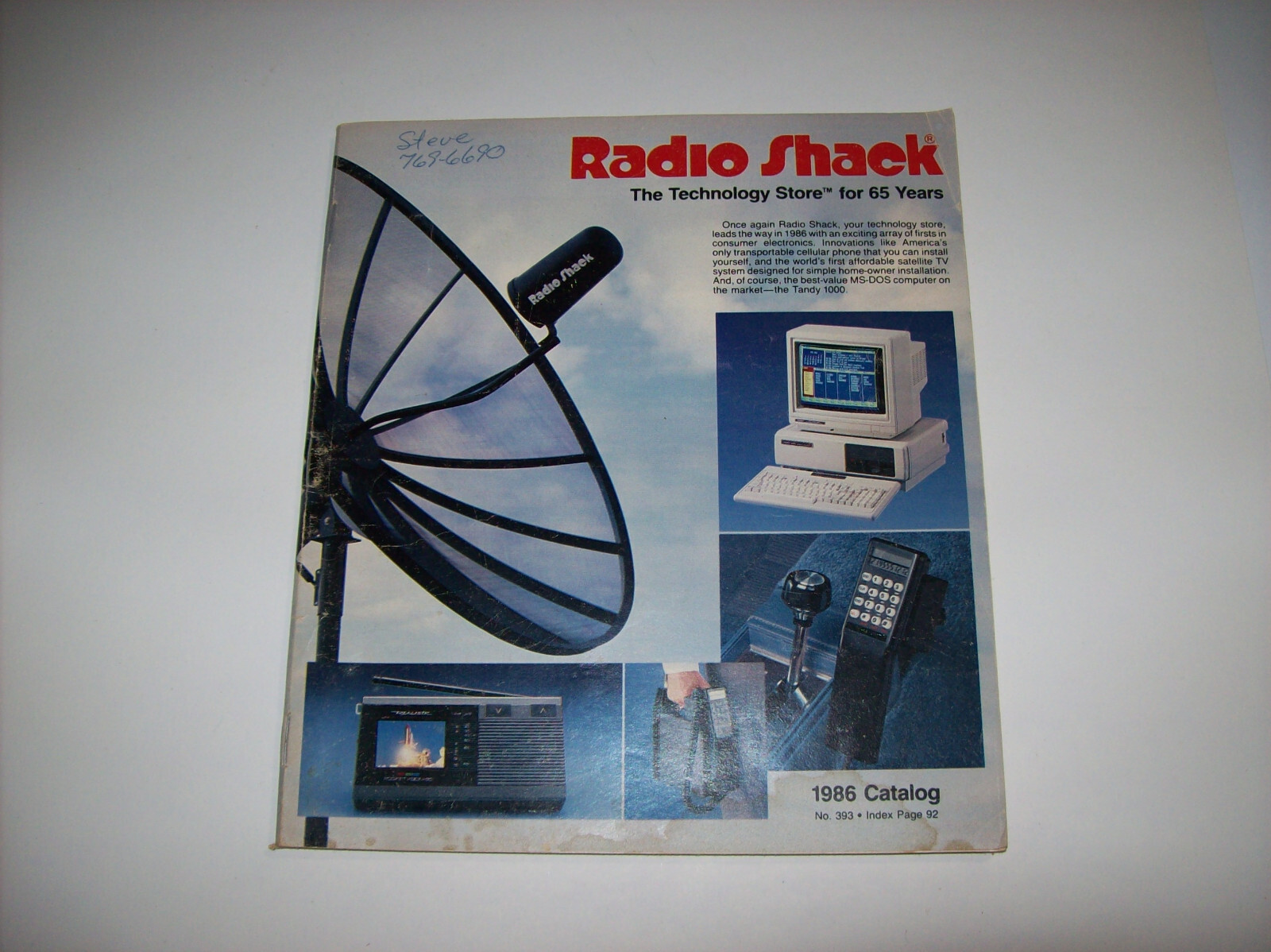 VINTAGE RADIO SHACK CATALOG
