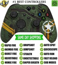 Army Mecha Silent Modz Rapid Fire Modded Controller per Xbox Series X/S, One, PC