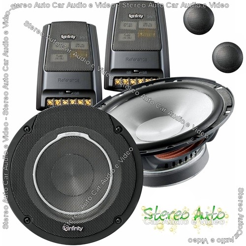 REF6530CS KIT ALTOPARLANTI A 2 VIE CASSE AUTO WOOFER TWEETER 6,5" 16,5 cm 165 mm
