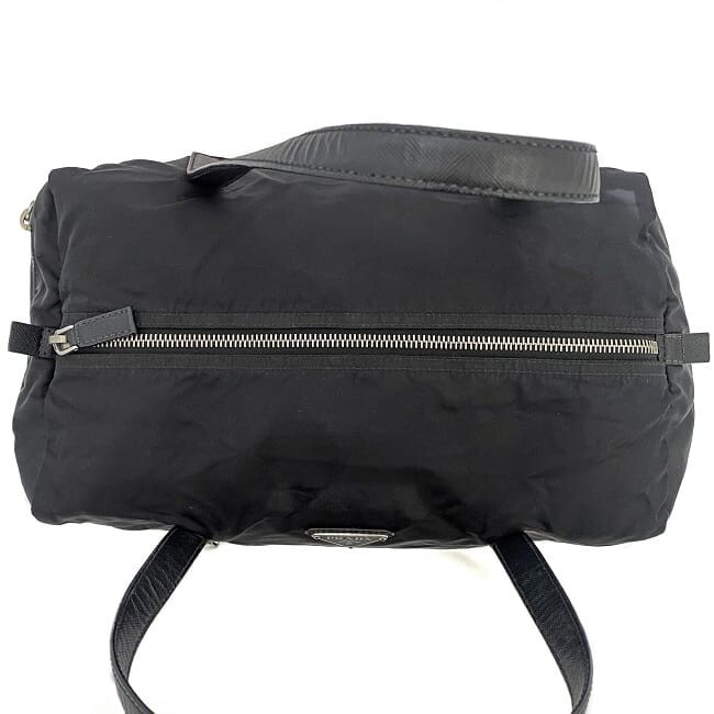 PRADA Mini Boston Bag Black NERO Tesuto Saffiano BR2394 PRADA Mini Boston Bag Black NERO Tesuto Saffiano BR2394